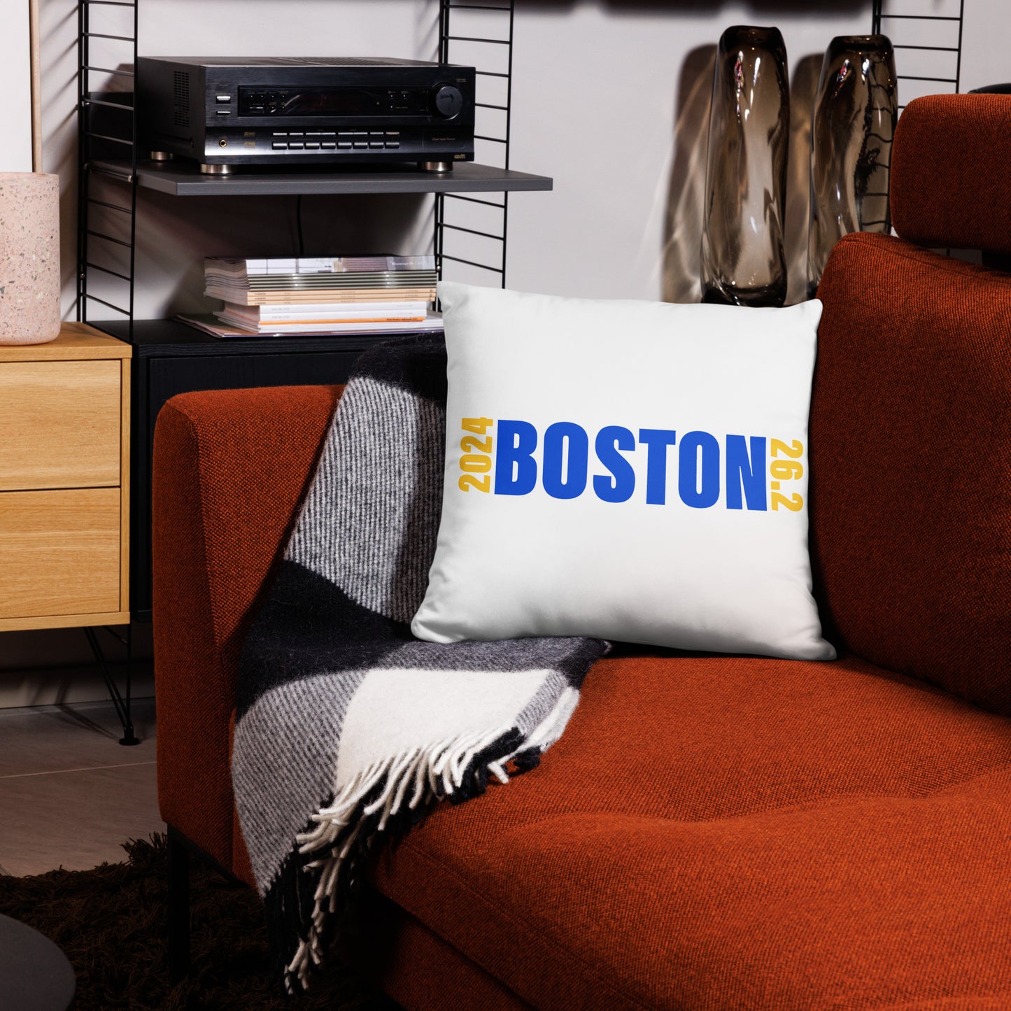 2024 BOSTON 26.2 PILLOW - WHITE