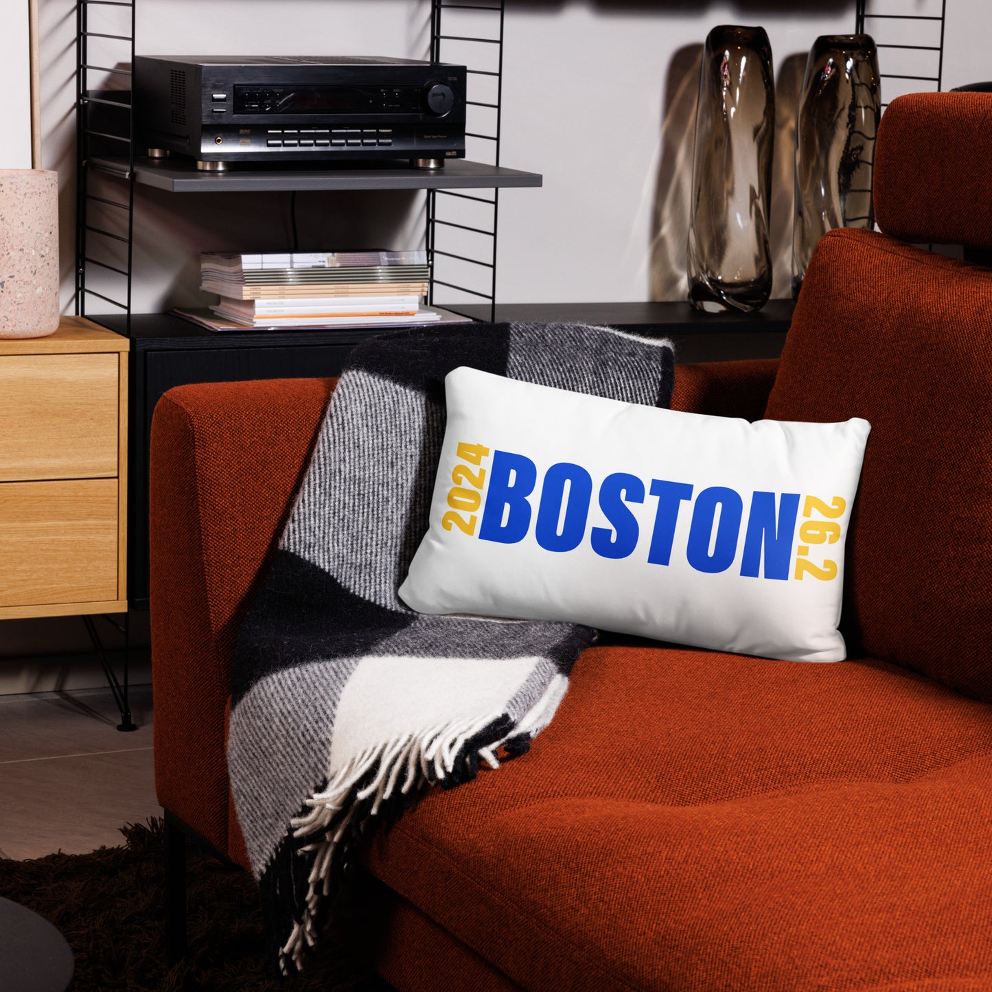 2024 BOSTON 26.2 PILLOW - WHITE