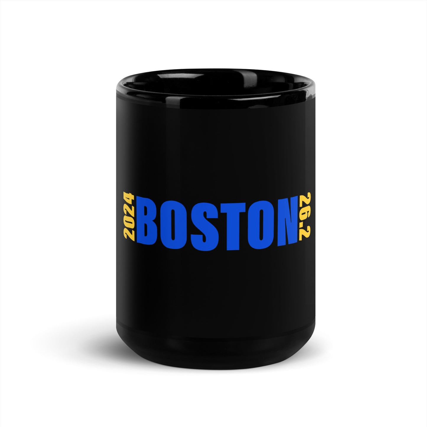 2024 BOSTON 26.2 BLACK AND BLUE MUG