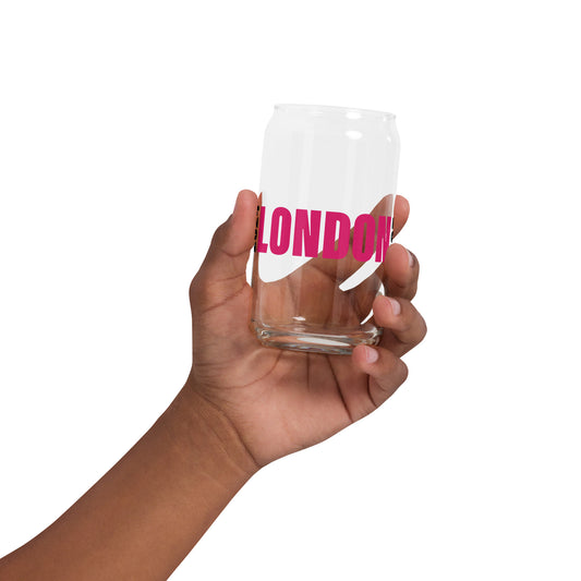 2024 LONDON 26.2 CAN GLASS - PINK