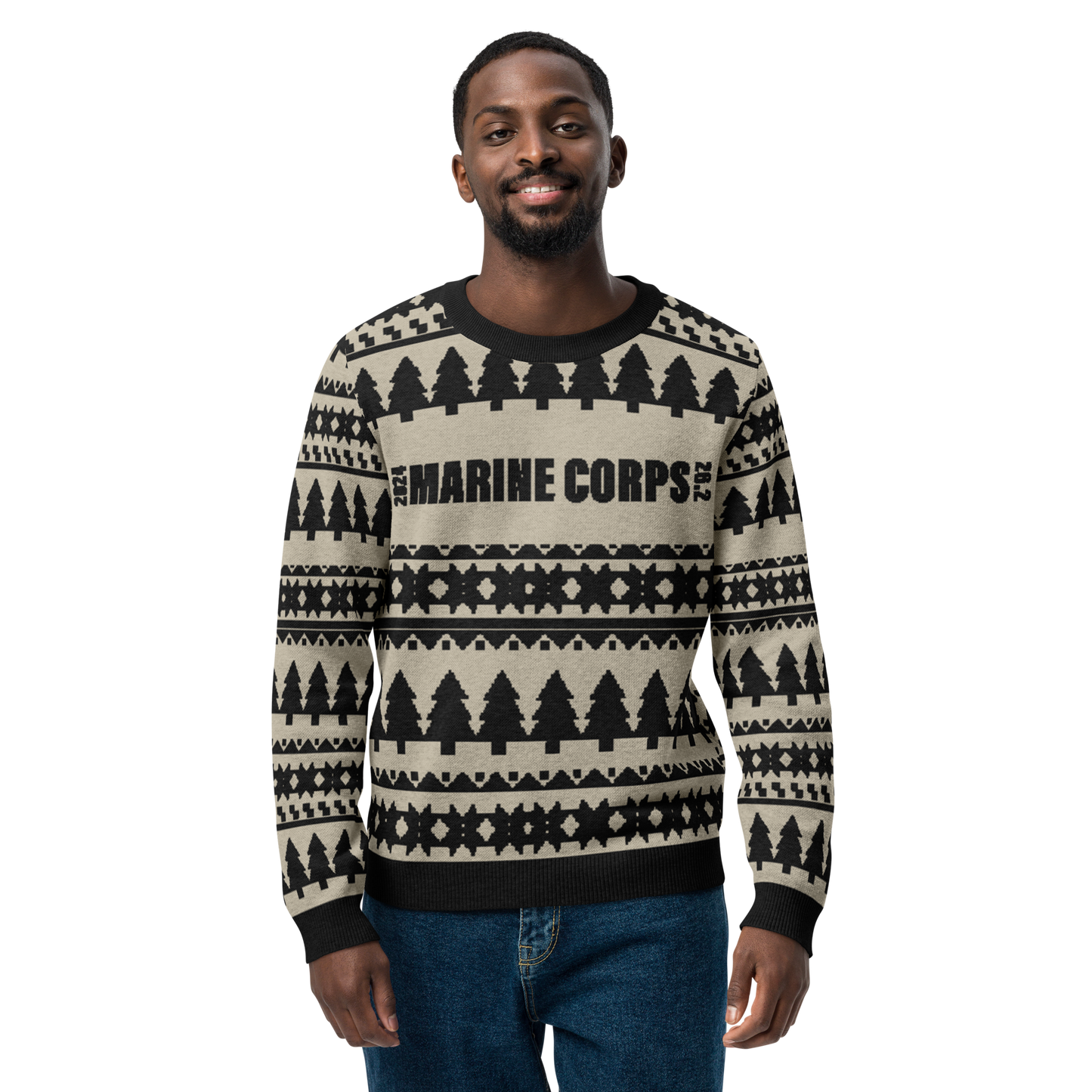 MARINE CORPS UGLY CHRISTMAS SWEATER