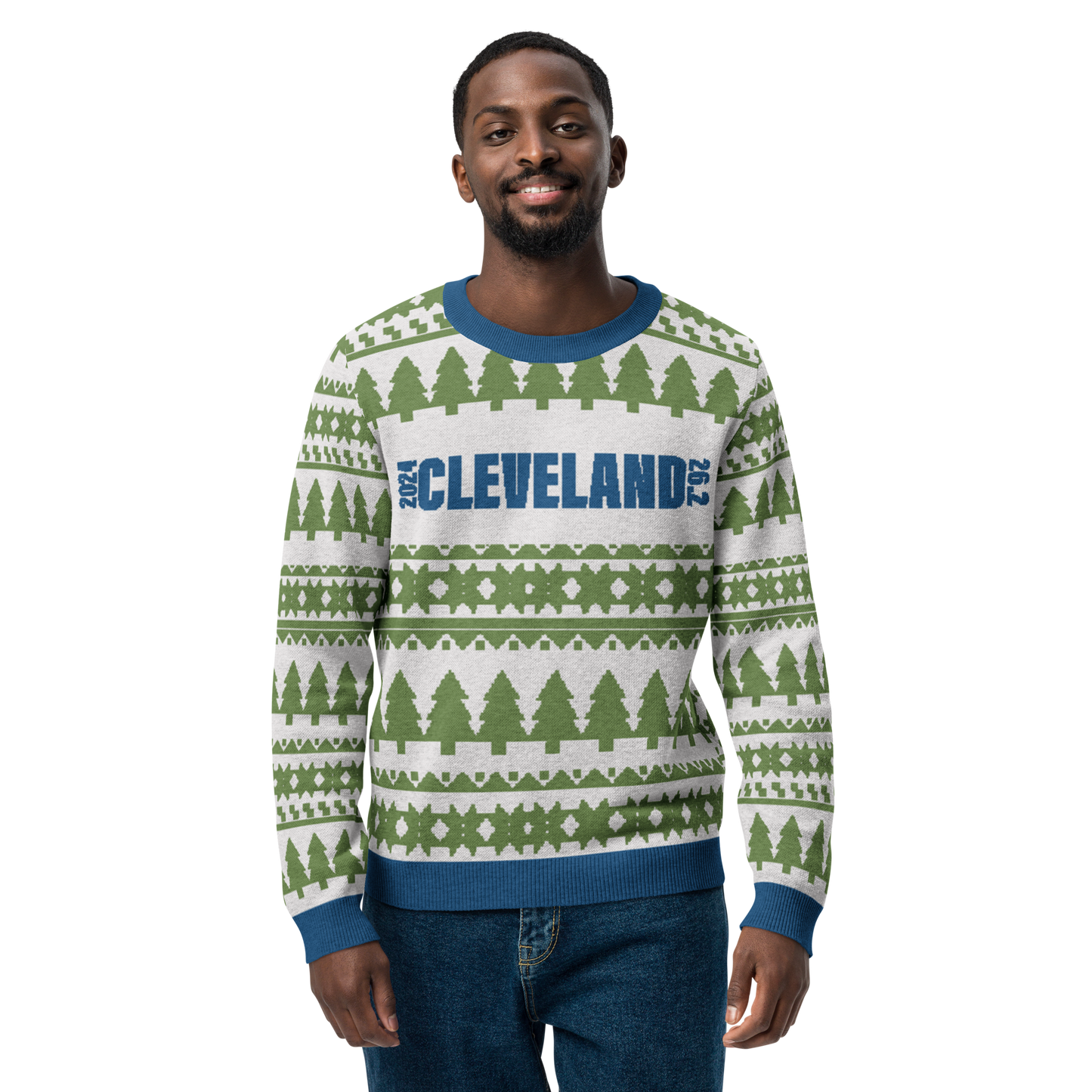 CLEVELAND UGLY CHRISTMAS SWEATER