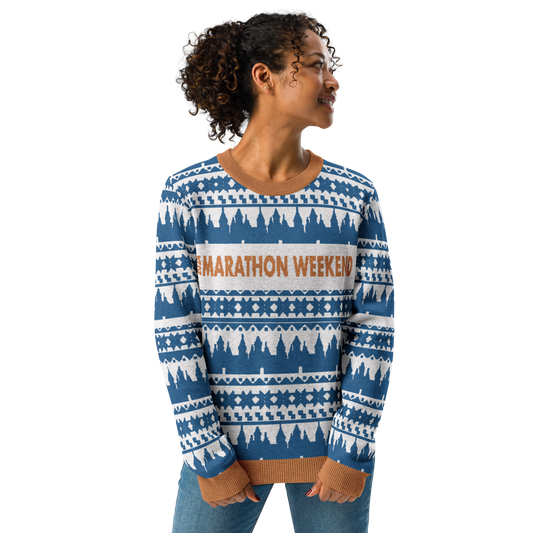 MARATHON WEEKEND UGLY CHRISTMAS SWEATER