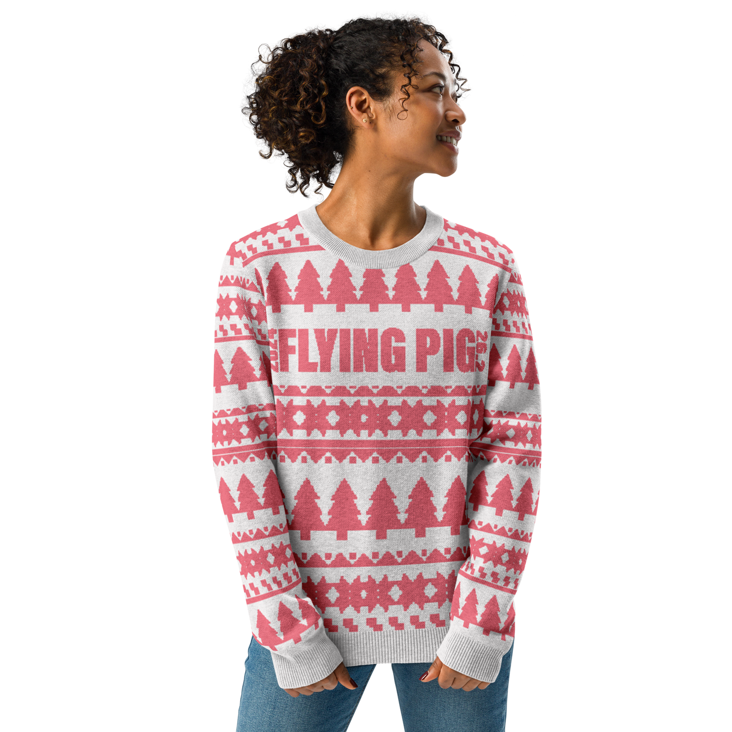 FLYING PIG UGLY CHRISTMAS SWEATER