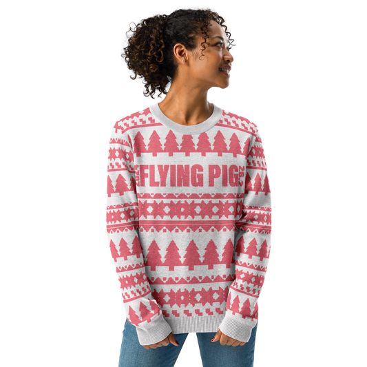 FLYING PIG UGLY CHRISTMAS SWEATER