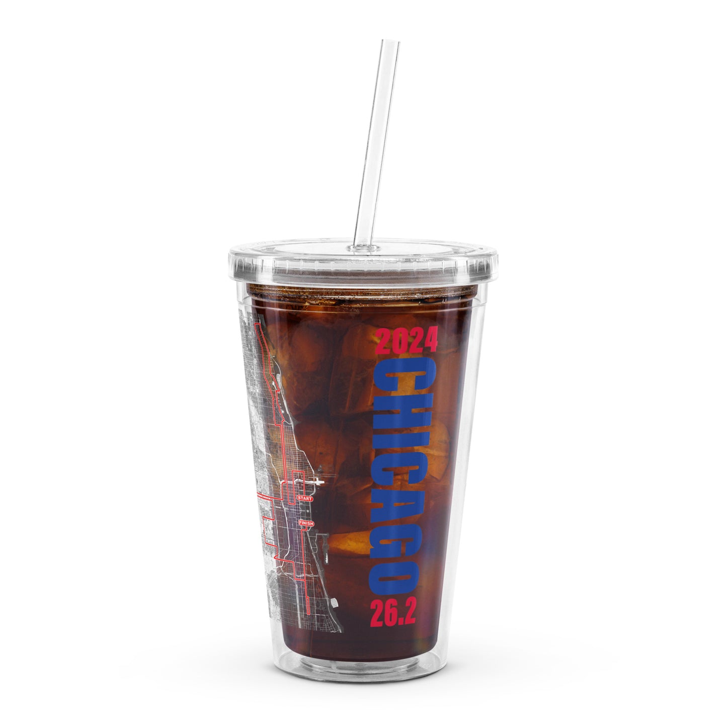 2024 CHICAGO 26.2 TUMBLER WITH MAP