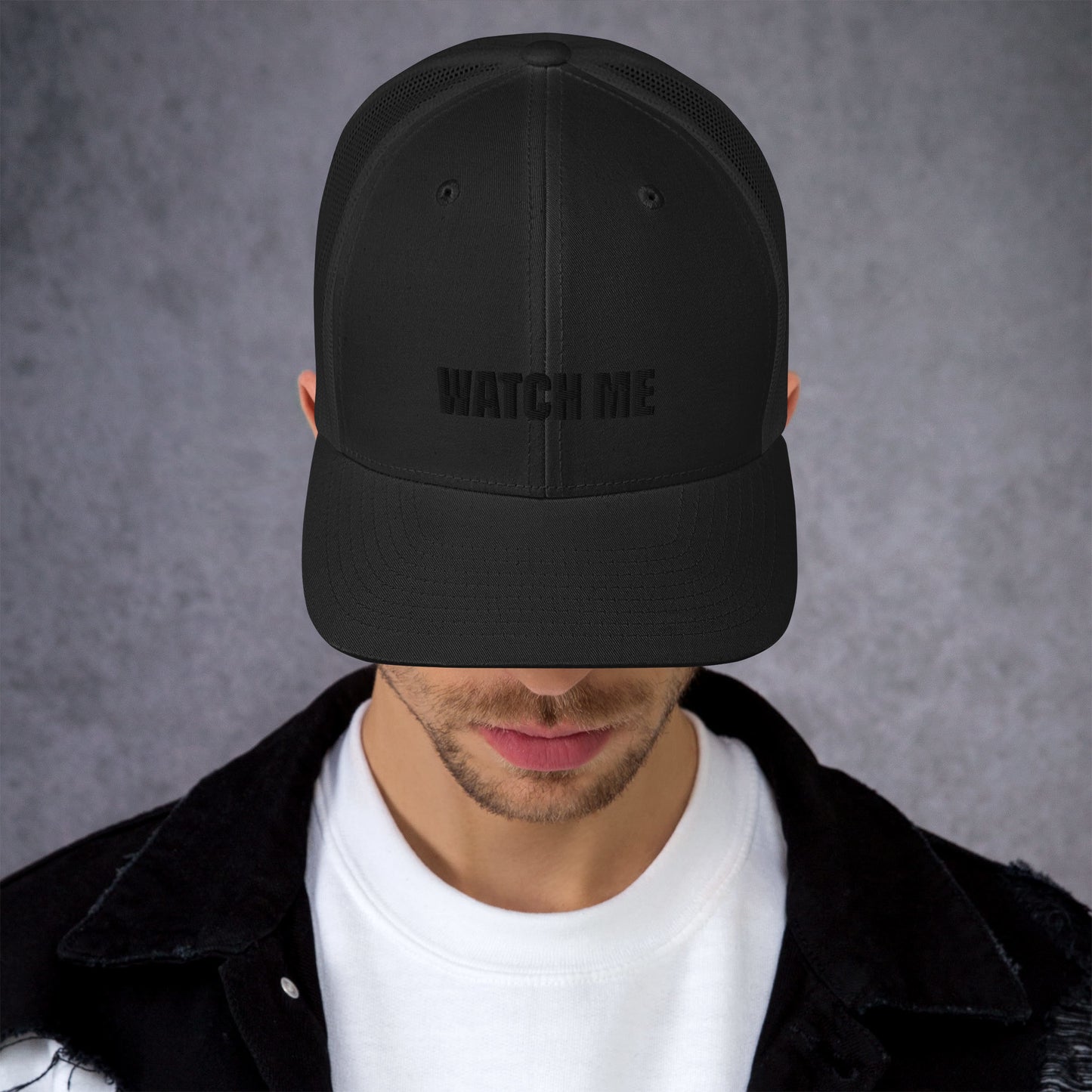 WATCH ME TRUCKER CAP