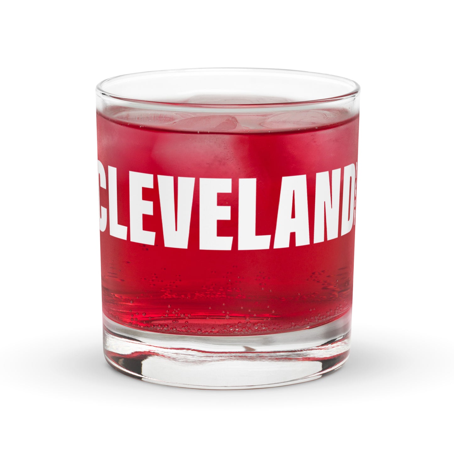 2024 CLEVELAND 26.2 ROCKS GLASS - WHITE