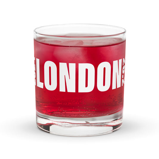 2024 LONDON 26.2 ROCKS GLASS - WHITE