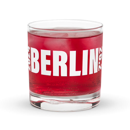 2024 BERLIN 26.2 ROCKS GLASS - WHITE