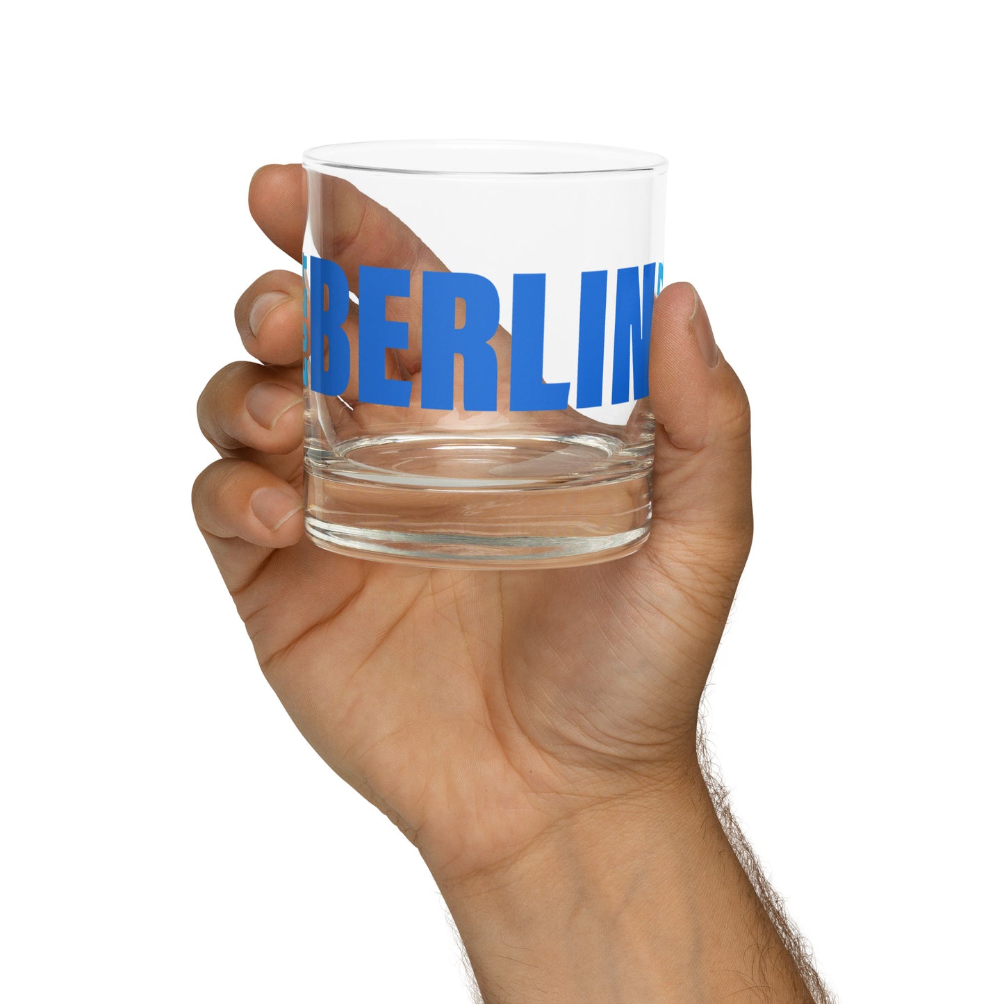 2024 BERLIN 26.2 ROCKS GLASS - BLUE