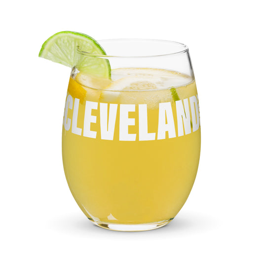 2024 CLEVELAND 26.2 WINE GLASS - WHITE