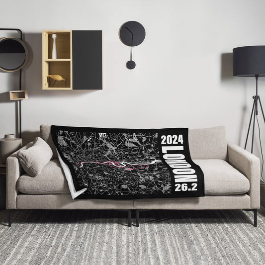 2024 LONDON 26.2 THROW BLANKET