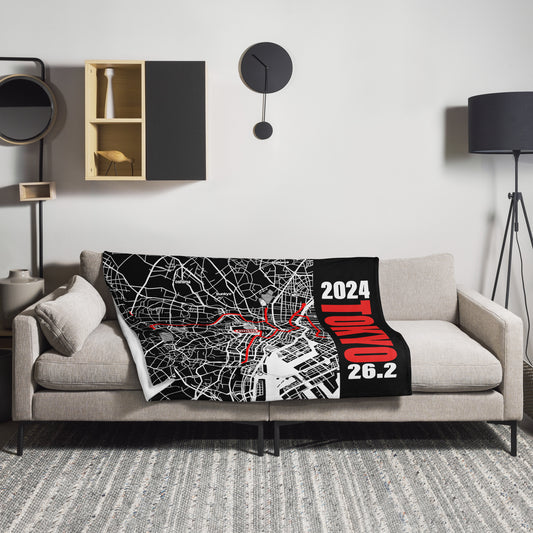 2024 TOKYO 26.2 THROW BLANKET