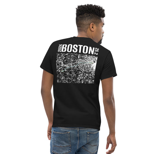 2024 BOSTON 26.2 UNISEX T SHIRT - WHITE