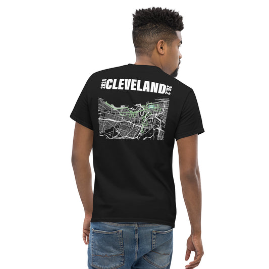 2024 CLEVELAND 26.2 UNISEX T SHIRT - WHITE