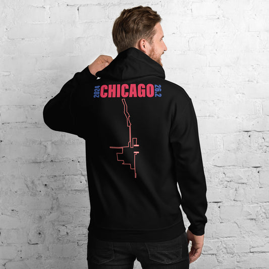 MINIMALIST CHICAGO UNISEX HOODIE