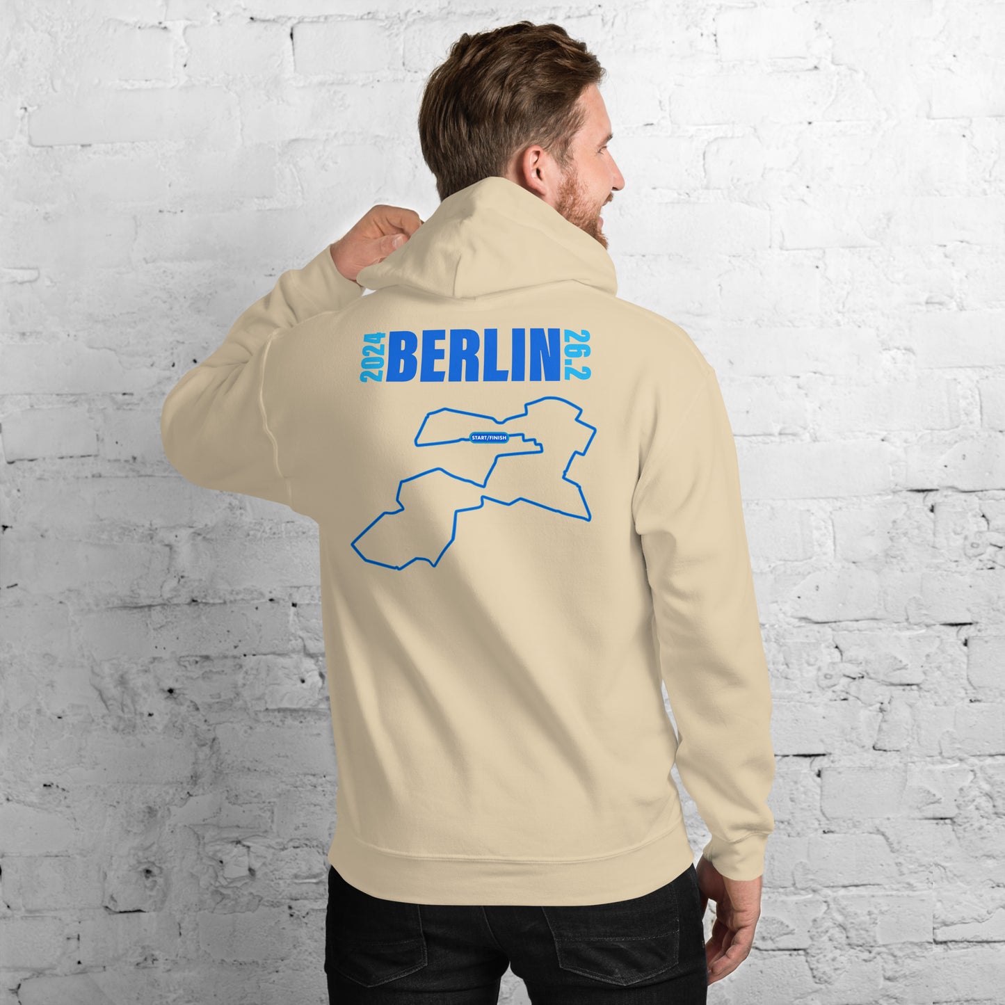 MINIMALIST BERLIN UNISEX HOODIE