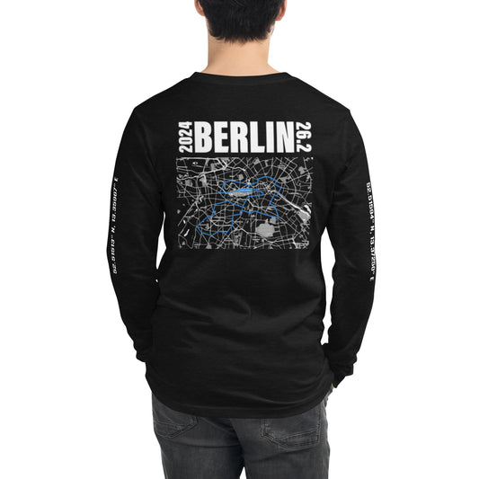 2024 BERLIN 26.2 UNISEX LONG SLEEVE - WHITE