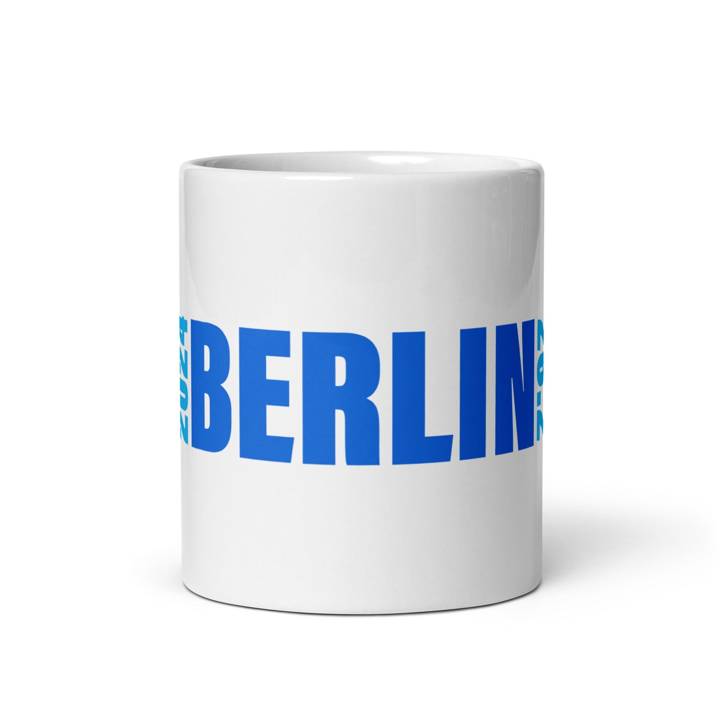 2024 BERLIN 26.2 WHITE AND BLUE MUG