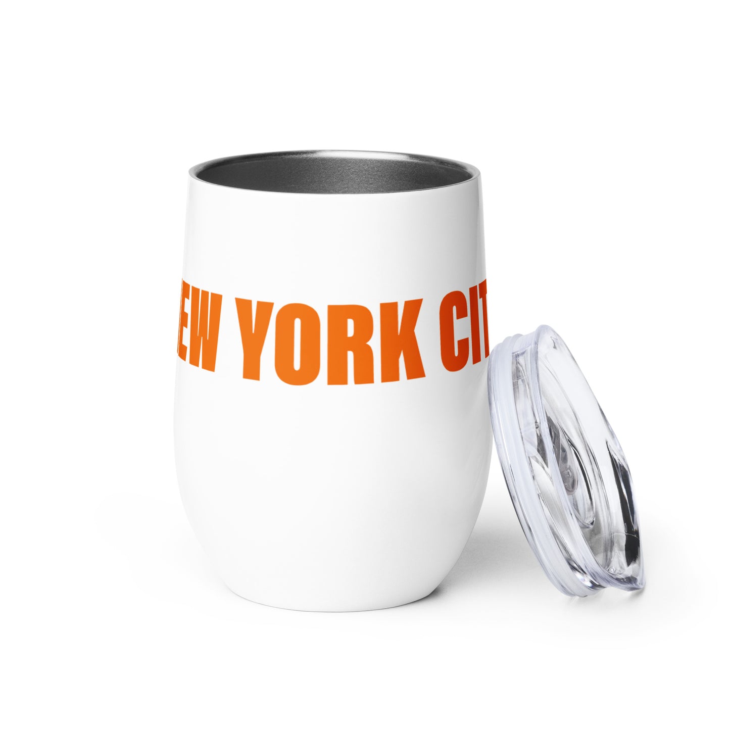 2024 NEW YORK CITY 26.2 WINE TUMBLER - ORANGE