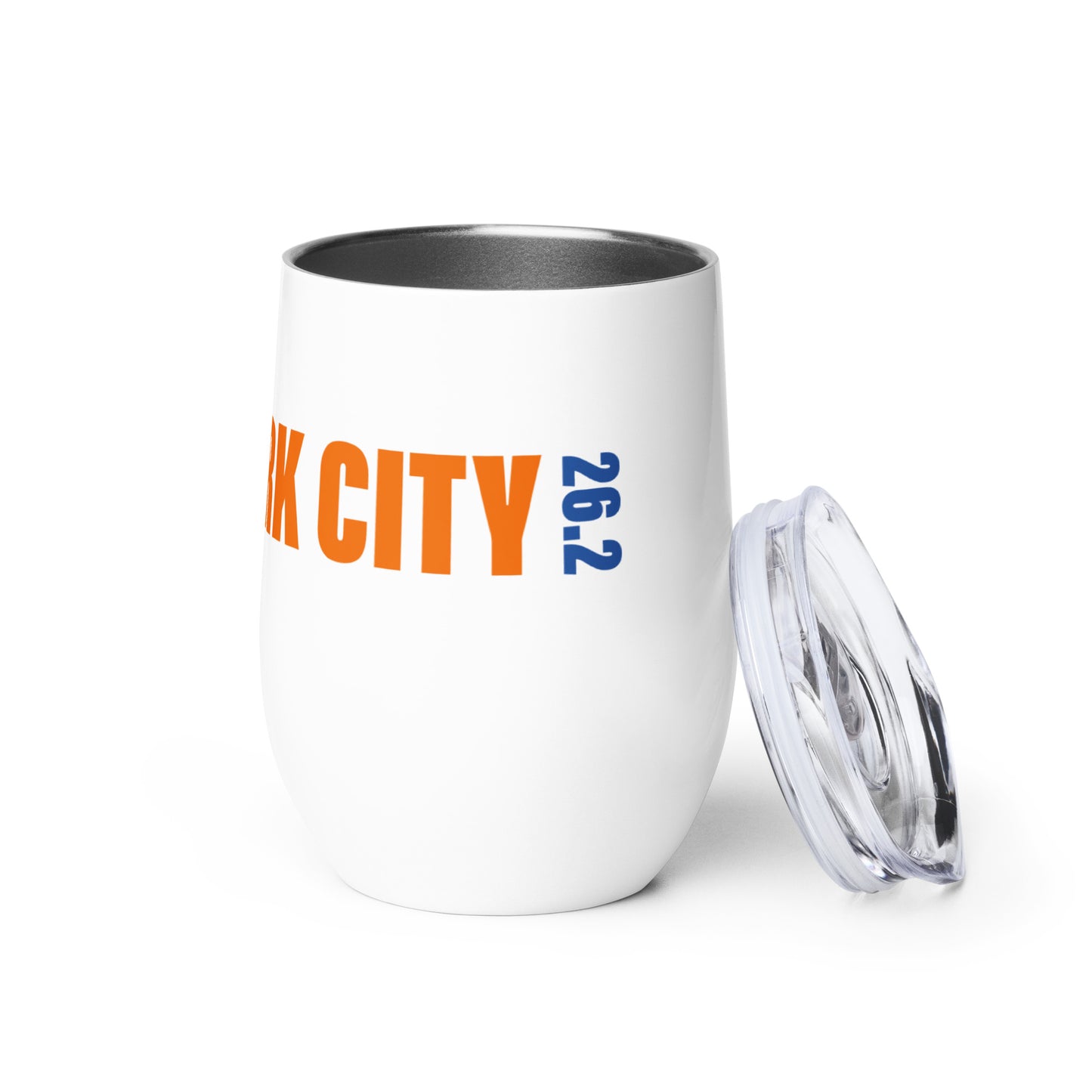 2024 NEW YORK CITY 26.2 WINE TUMBLER - ORANGE