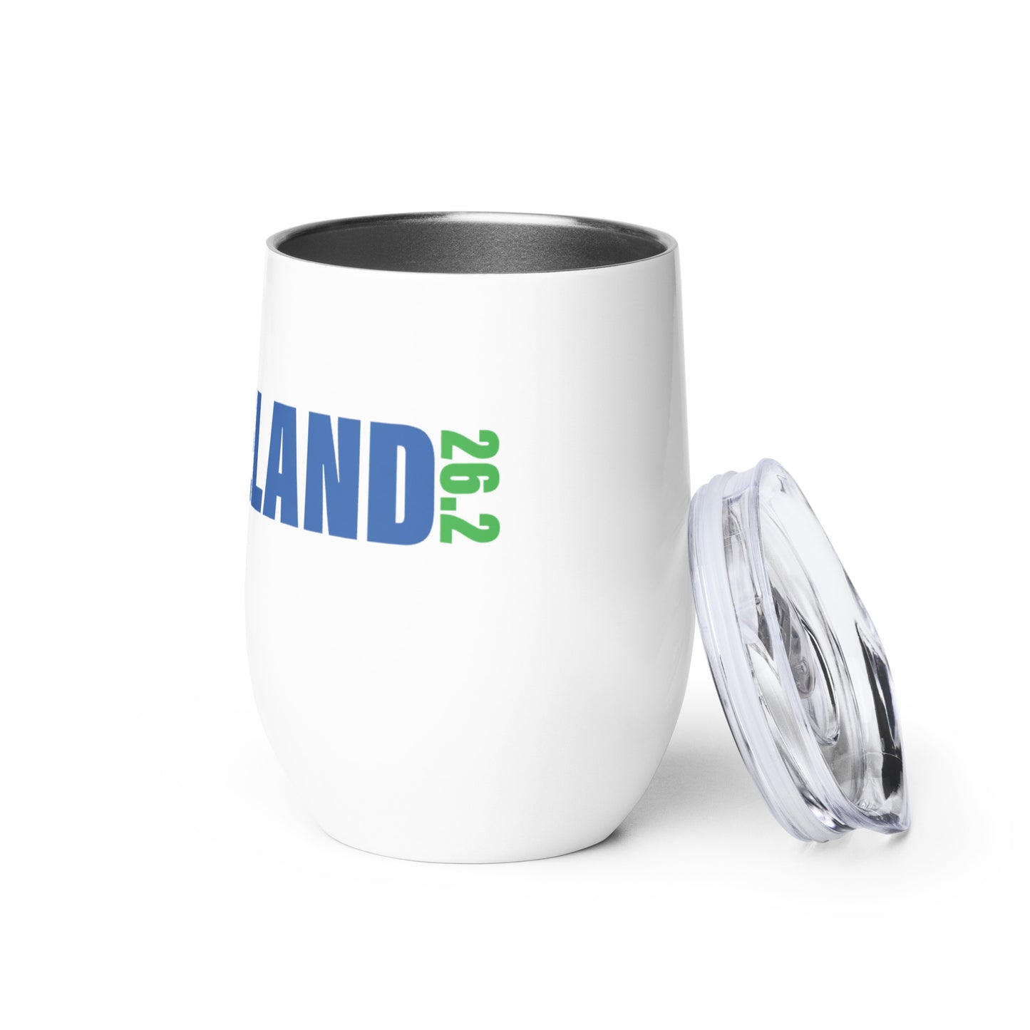 2024 CLEVELAND 26.2 WHITE AND BLUE WINE TUMBLER