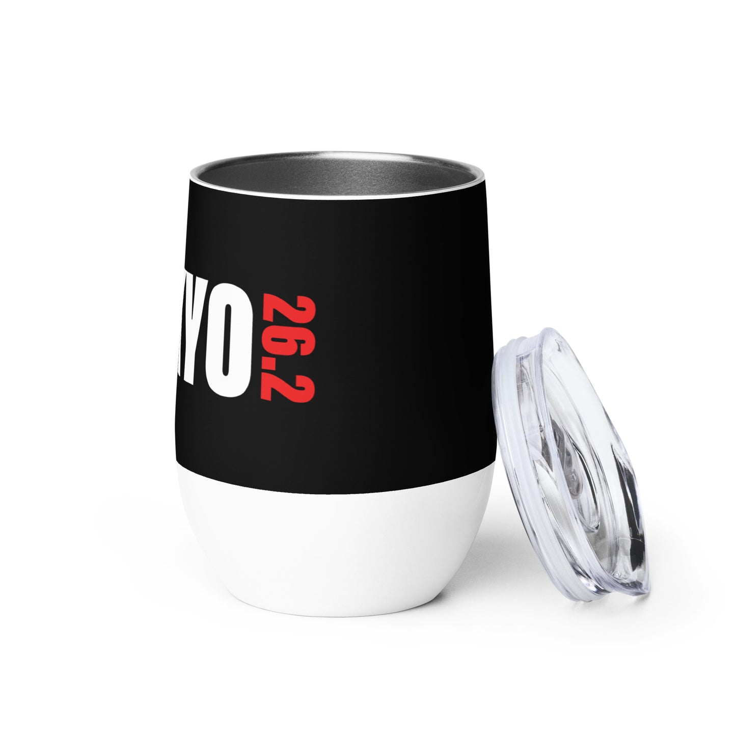 2024 TOKYO 26.2 BLACK AND WHITE WINE TUMBLER