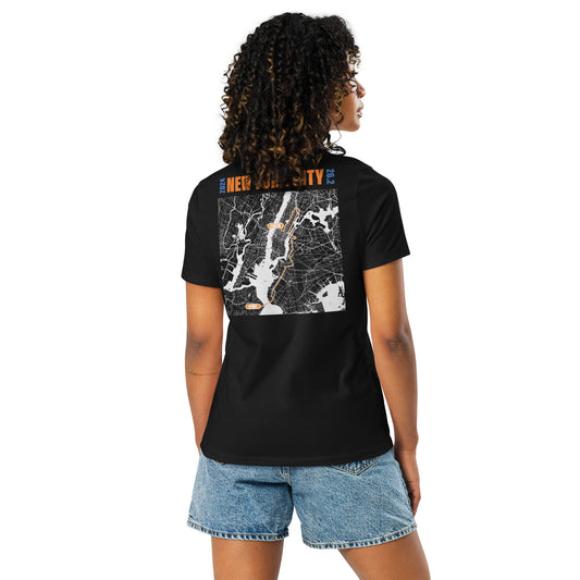 2024 NEW YORK CITY 26.2 WOMEN'S T SHIRT - ORANGE